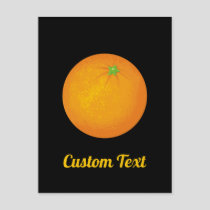 Orange Postcard