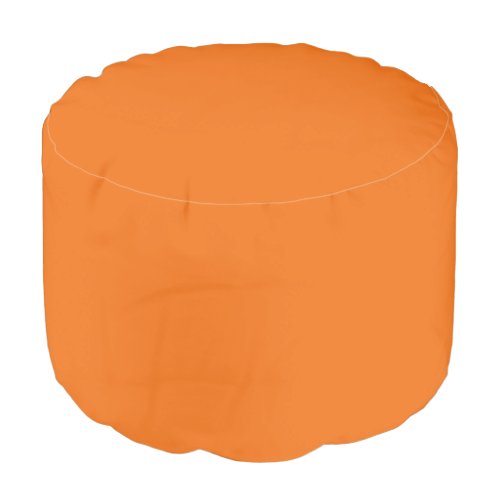 Orange Pouf