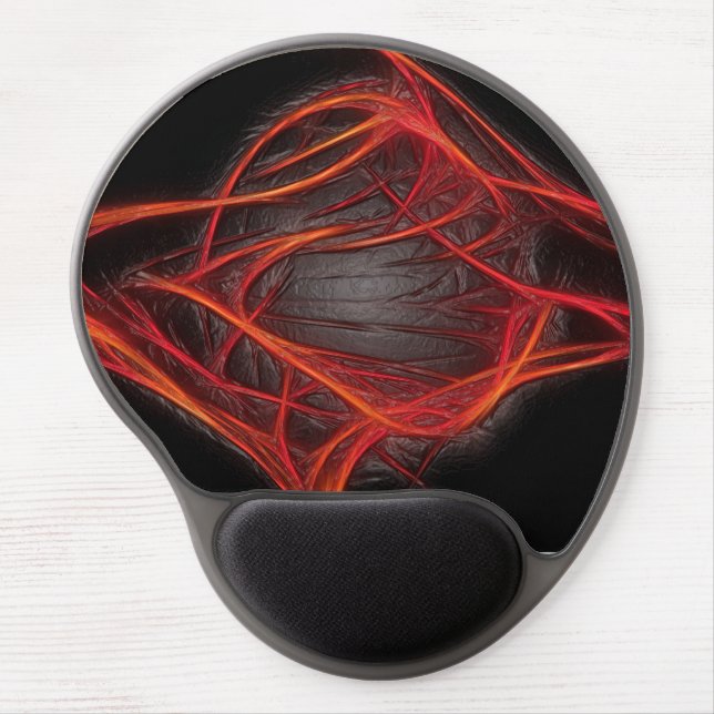 Orange Power Gel Mouse Pad (Front)