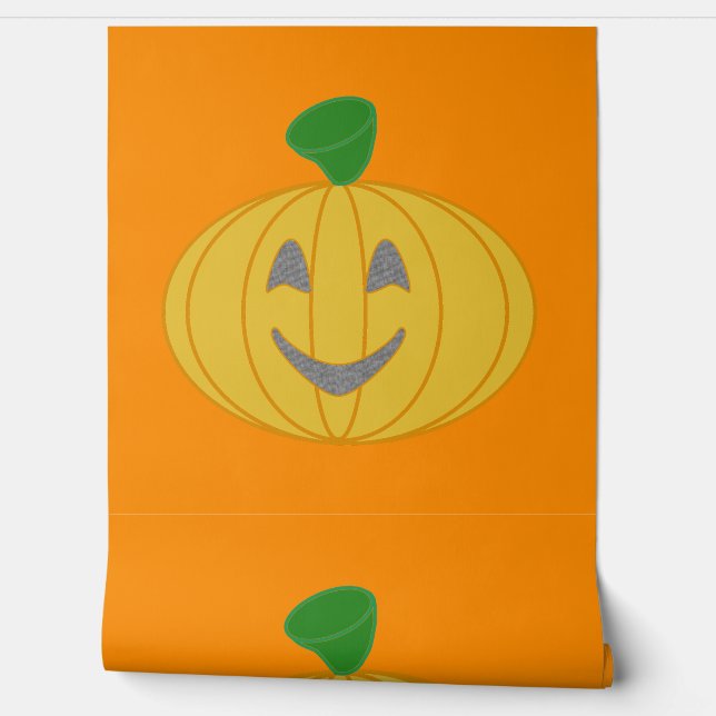 Orange Pumpkin Wallpaper (Unrolling)