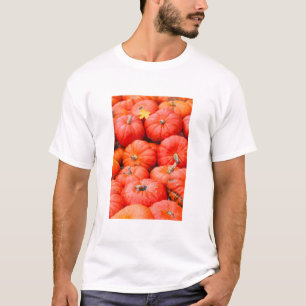 Orange pumpkins at market, Germany T-Shirt