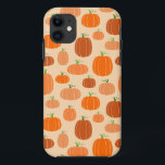 Orange pumpkins iPhone 11 case<br><div class="desc">Pumpkin vector drawing in orange hues</div>