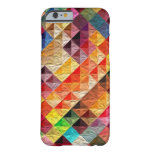 Orange Quilty Barely There Iphone 6 Case at Zazzle