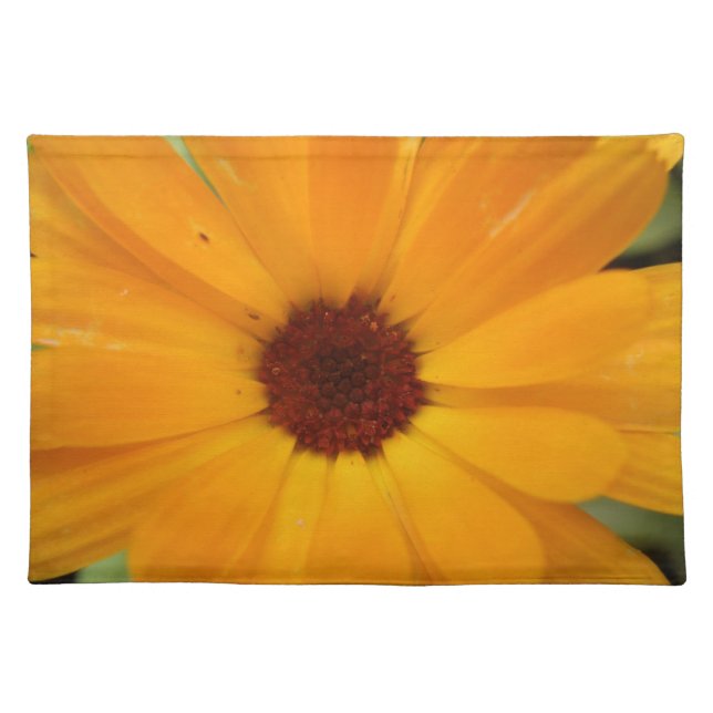 Orange Rain Daisy Placemat (Front)
