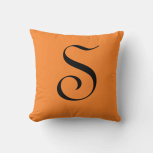 Orange (RAL 2003 Pastel Orange) Throw Pillow