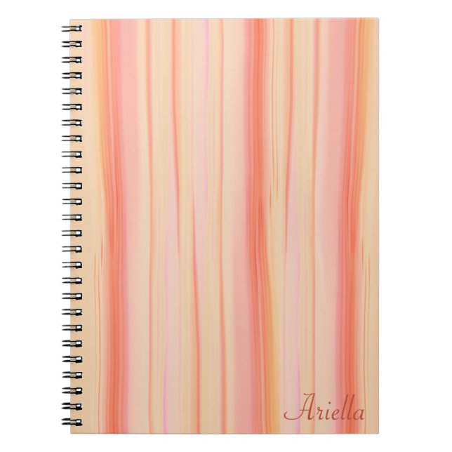 Orange Raspberry Notebook (Front)