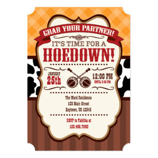 Country Hoedown Invitations 10