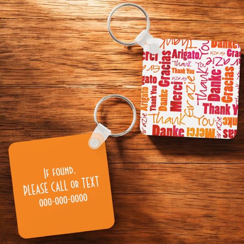 Orange Red Multilingual