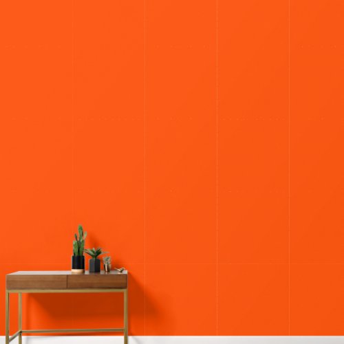 Orange Red Peel and Stick Wallpaper Wallpaper
