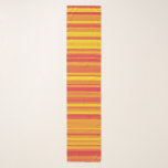 Orange Red Yellow Stripes Scarf<br><div class="desc">Orange Red Yellow Stripes Scarf</div>