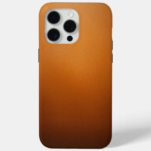 Orange reflection iPhone 15 pro max case