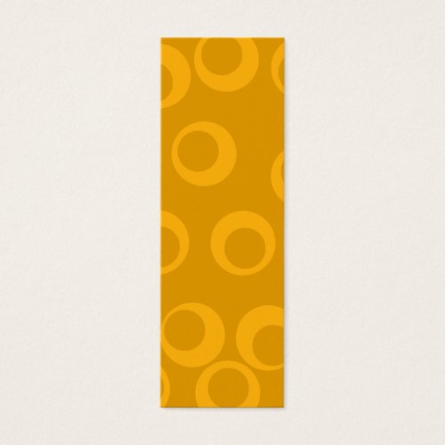 Orange retro pattern. business cards