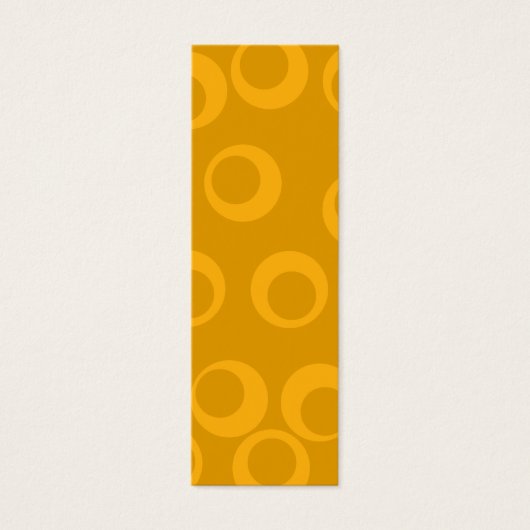 Orange retro pattern. (Front)