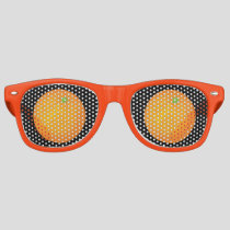 Orange Retro Sunglasses