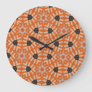 Orange Retro Vintage Clock
