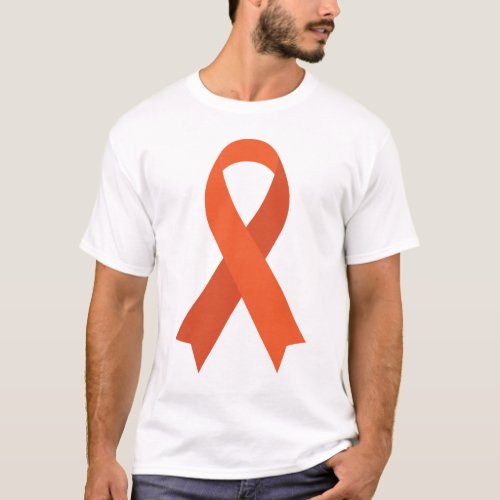 Orange Ribbon ADHD MS Awareness T_Shirt