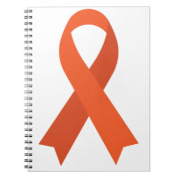 Orange Ribbon ADHD Multiple Sclerosis CRPS
