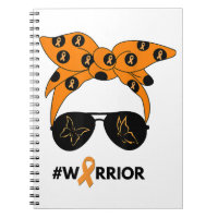 Orange Ribbon Kidney Cancer Warrior Bandana Unbrea