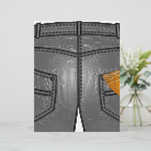 Orange Right Hanky (Standing Front)