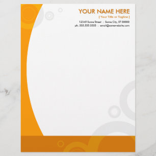 orange rings letterhead