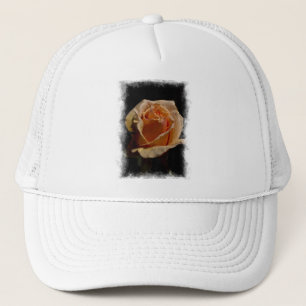Orange Rose 1 Trucker Hat