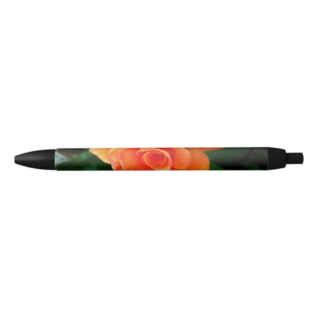 Orange rose flower pen (Front)