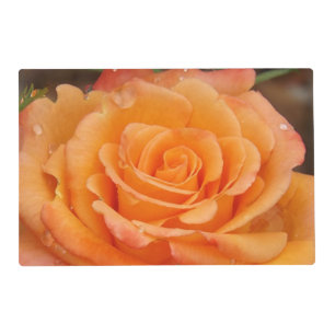 Orange Rose Laminated Placemat