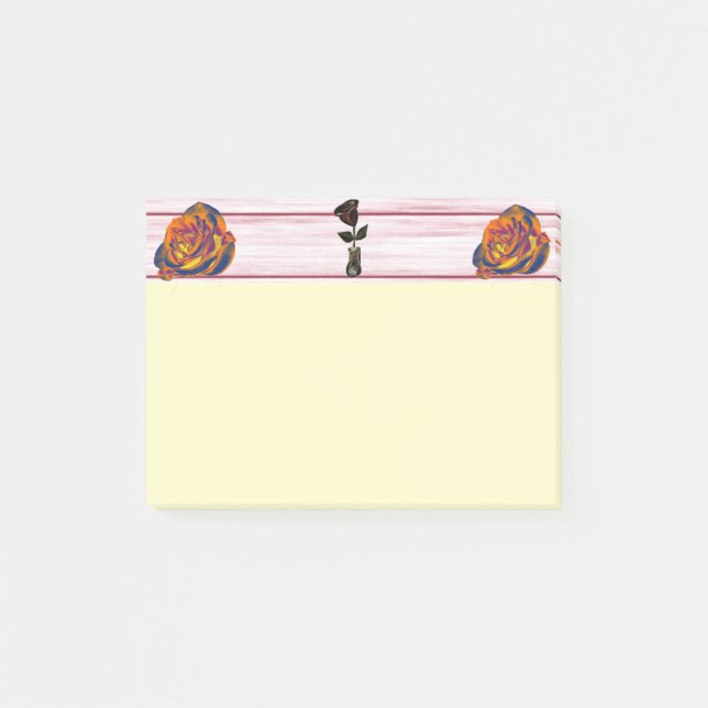 Orange Rose Notes (Front)