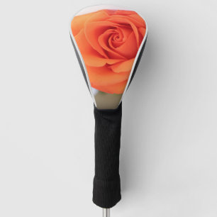 Orange Rose Petals Flower Floral Golf Head Cover