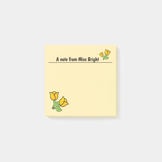 Orange Roses Notes (Front)