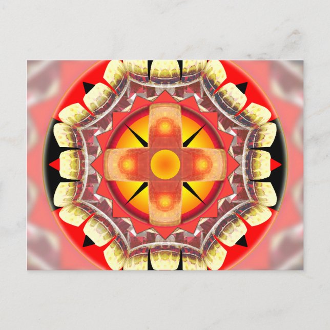 Orange Roulette Postcard (Front)