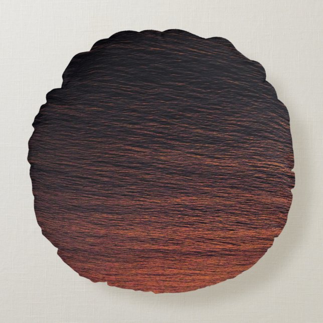 Orange Round Pillow (Front)
