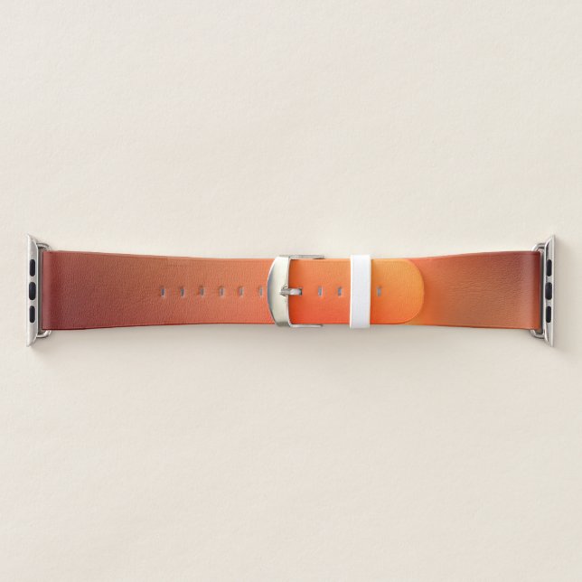 Orange Rust Shine Apple Watch Band (Band)