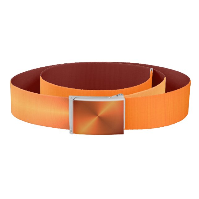 Orange Rust Shine Belt (Coil)
