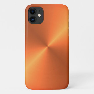 Orange Rust Shine iPhone 11 Case