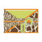 Orange Safari & Cupcake First Birthday RSVP