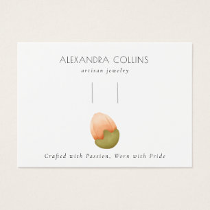 Orange Sakura Blossom Hairclip Barrette Display