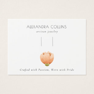 Orange Sakura Blossom Hairclip Barrette Display