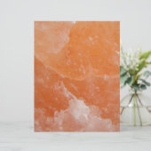 Orange salt stone (Standing Front)