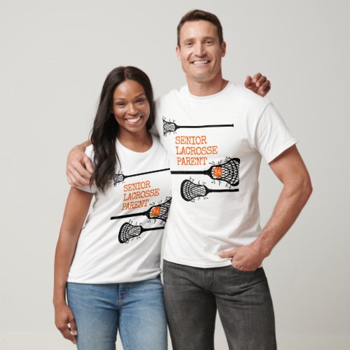 Orange School Year Lacrosse Parent T-Shirt