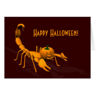 Orange Scorpion Cards