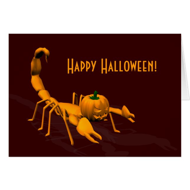 Orange Scorpion Cards (Front Horizontal)