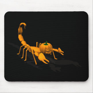 Orange Scorpion Mouse Pad