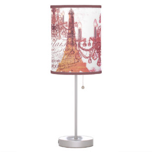 orange scripts chandelier paris eiffel tower table lamp