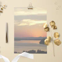 Sunset Beach Stationery Paper for Home and Office (8.5 x 11 Inches