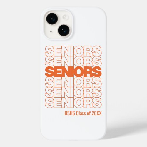 Orange Seniors Seniors Seniors Case_Mate iPhone 14 Case