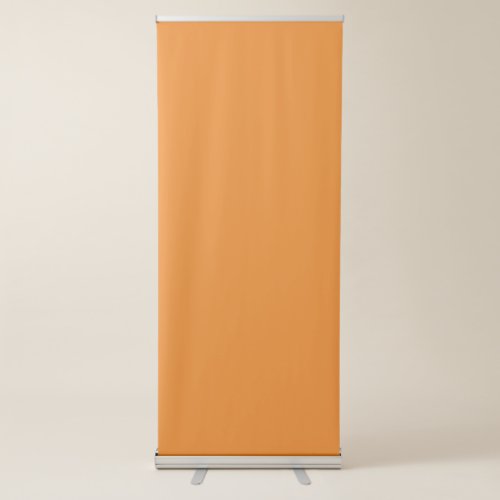 Orange Shade Best Vertical Retractable Banner