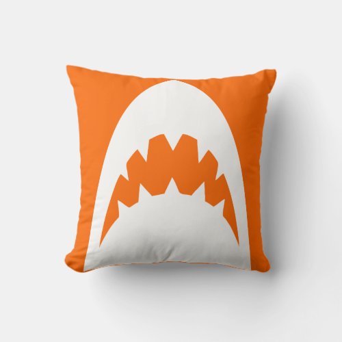 ORANGE SHARK PILLOW SERIES OTHER COLORS AVAILABLE