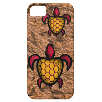 Orange Shell Turtle iPhone Case