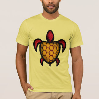 Orange Shell Turtle T-Shirts